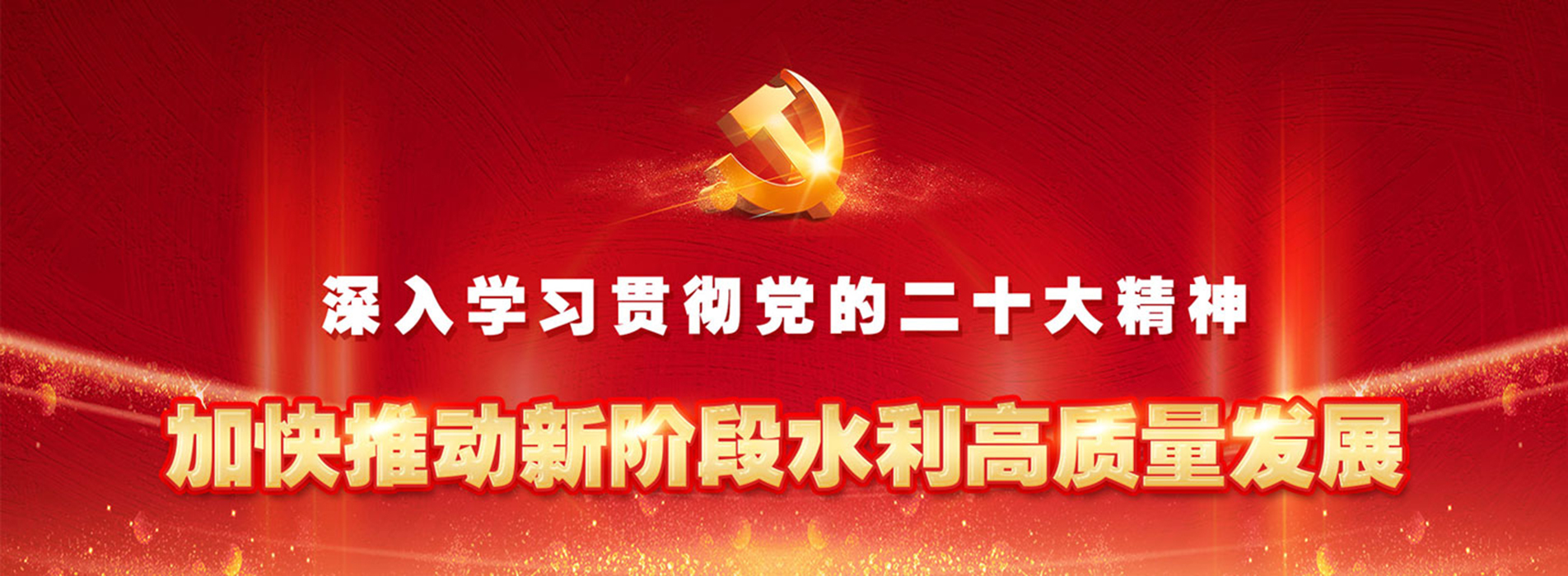 深入貫徹落實黨的二十大精神 扎實推動新階段水利高質(zhì)量發(fā)展